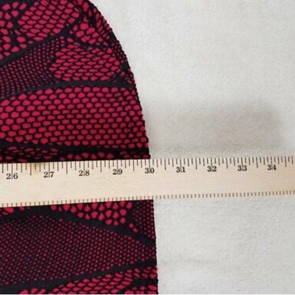 Bailey Blue Nordstrom XL Off Shoulder Mini dress Black/Fuchsia Pink NWT - Picture 10 of 12